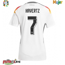 Camiseta Alemania Kai Havertz #7 Primera Equipación para mujer Eurocopa 2024 manga corta
